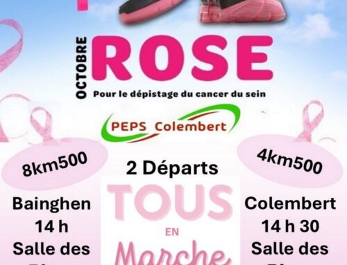 OCTOBRE ROSE TOUS EN MARCHE CONTRE LE CANCER