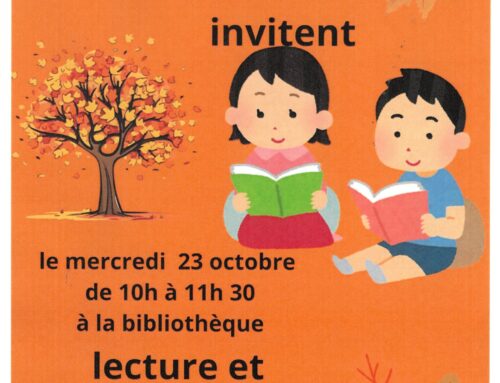 INVITATION A LA BIBLIOTHÈQUE LECTURE ET TRAVAUX MANUELS